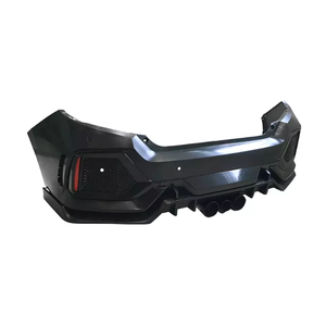 Fit 2016-2021 pour <span class=keywords><strong>Honda</strong></span> <span class=keywords><strong>Civic</strong></span> Sedan Type-R Kit de couverture de pare-chocs arrière Kit de pare-chocs arrière - Product Image 4