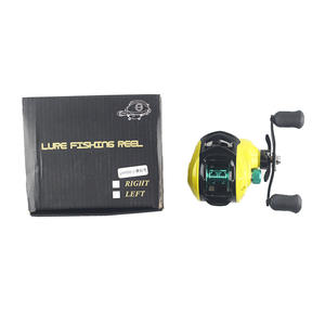 Moulinet de pêche Lh11 Little Yellow Wheel, corps métallique, levier gauche/droite, longue portée, pour leurres artificiels - Product Image 3