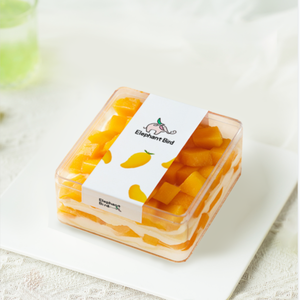 Tiramisu, cajas pequeñas para pasteles de comida con tapa, transparente, transparente, embalaje Ps, contenedor de plástico para pasteles, tamaño aceptado, tarros para pasteles - Product Image 4