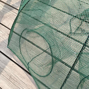 2026 Nasse de pêche pliable, filet à crevettes, crabes, écrevisses et homards à petites mailles, cage de pêche - Product Image 3