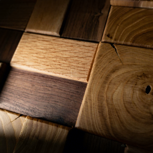 Panneaux muraux décoratifs en bois pour intérieur, mosaïque 3D, revêtement mural en bois massif pour <span class=keywords><strong>fond</strong></span> - Product Image 5