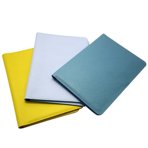 Couverture de <span class=keywords><strong>livre</strong></span> en cuir PU pour étudiants de bureau en gros LOGO personnalisé housse pour ordinateur portable protecteur de <span class=keywords><strong>livre</strong></span> multicolore - Product Image 5