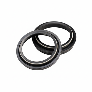 K-tech paio di coperture antipolvere per Honda CRF 450R 02-08 NOK plastica in acciaio inox PVC e materiale in acciaio - Product Image 1