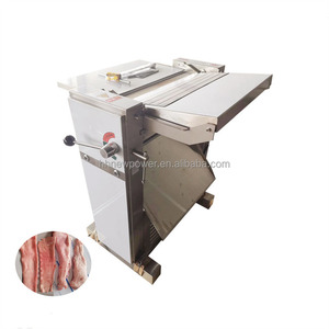 Machine d'extraction d'huile de graisse de porc à bon prix, machine à peler la peau de viande de porc, machine à retirer l'huile de mouton, automatique - Product Image 1