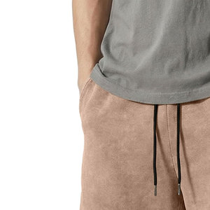 Shorts Transpirables de Estilo Único con Cintura Elástica y Bolsillos Laterales, Secado Rápido, el Mejor Diseño, Shorts con Lavado Ácido - Product Image 6