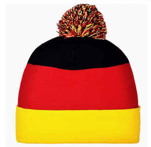 Bonnet tricoté drapeau d'Haïti pour <span class=keywords><strong>femme</strong></span> – Doux, extensible, chaud pour l'hiver – Personnalisable, vente en gros, <span class=keywords><strong>pas</strong></span> <span class=keywords><strong>cher</strong></span> - Product Image 4