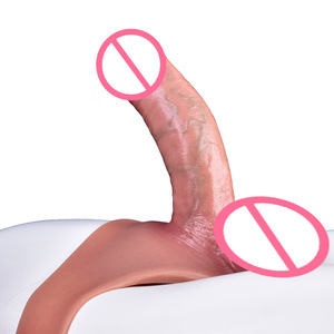 Set di Guaine Penneali Indossabili a Triangolo Cavo per <span class=keywords><strong>Uomo</strong></span> - Guaina Dildo Indossabile in Silicone Liquido 3cm di Larghezza 15cm di Lunghezza con Imbracatura Elastica B2B - Product Image 6