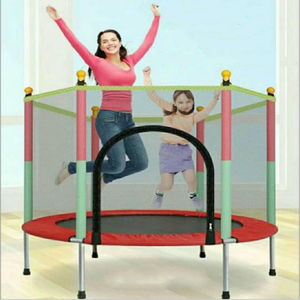 Trampoline d'intérieur et de sport pour enfants, lit de saut, exercice d'extérieur, pour enfants et adultes, en maille, Mini jardin - Product Image 1