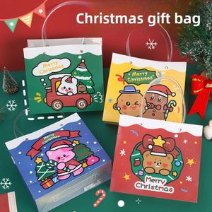 Bolsa de Regalo Navideña Multifuncional para Niños, Elegante Bolsa de Almacenamiento de PP, Idea de Regalo Perfecta para las Fiestas, Bolsa de Embalaje de Plástico - Product Image 2