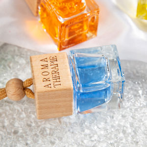 Diffuseur d'huiles essentielles pour voiture, mini diffuseur suspendu de 10 ml, lavande, jasmin, océan, pour parfumer l'air de <span class=keywords><strong>la</strong></span> voiture - Product Image 4