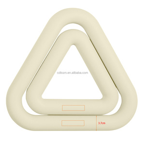 Sıcak Fırsat Yüksek Kaliteli 7LBS Üçgen Dambıl Silikon ve Çelik Su Geçirmez Kaymaz Çevre Dostu Evde Güç Antrenmanı İçin - Product Image 2