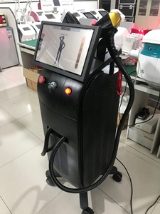 3000W Triple onda 755nm 808nm 1064nm hielo titanio SR dos piezas de mano depilación permanente dermatología láser equipo cosmético
