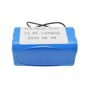 Paquete de Baterías Recargables de Iones de Litio <span class=keywords><strong>LiFePO4</strong></span> 18650 <span class=keywords><strong>4S1P</strong></span> 12.8V 1500mah 4S, Celda de Batería de Fosfato de Hierro y Litio de 1.5ah - Product Image 5