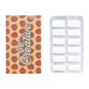 Gomma da masticare in blister CreaChew 12 Eco gadget personalizzati - Product Image 4