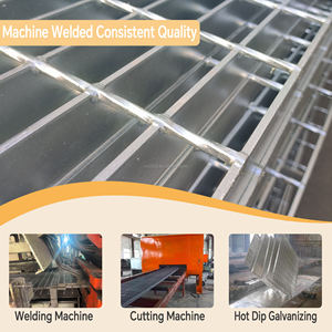 פלדה מותאם אישית srating עבור כבישים וגדרות פלדה מגולוון עמיד מחיר grating - Product Image 3