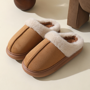 Fashion Platform Women Indoor Plush Faux Fur Home Soft <b>slippers</b> for Women Warm Plush Fashion Fur <b>slippers</b> Heart <b>slippers</b> - Product Image 5