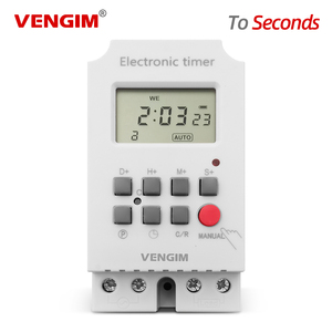 VG316A Free Shipping Digital Timer <b>Switch</b> 220V, Weekly 7 Days Electronic Programmable Timer, <b>Time</b> Controller 16A L25 - Product Image 2