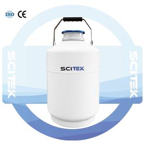 SCITEK Vapor Almacenamiento criogénico Contenedor de nitrógeno líquido Laboratorio Envío seco Tanque de nitrógeno líquido - Product Image 1
