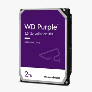 监控内部硬盘-WD10EJRX硬盘1tb WD紫色SATA 6 Gb/s，64 MB高速缓存，3.5英寸Synology金属和橡胶