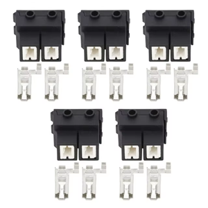 Connettore Elettrico a 2 Vie per Auto, <span class=keywords><strong>Presa</strong></span> ad Alta <span class=keywords><strong>Corrente</strong></span> H7-2B con Contatti in Ottone, Connettore di Alimentazione <span class=keywords><strong>12V</strong></span> per Cablaggio Auto - Product Image 1