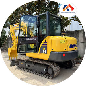 Machine à vendre en provenance du Japon, Komatsu PC56, vente chaude, excavatrice sur chenilles hydraulique japonaise de 5,6 tonnes, Komatsu PC56-7, excavatrice à vendre - Product Image 1