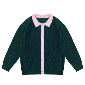 Cardigan <span class=keywords><strong>Pullover</strong></span> da Uomo Personalizzato Invernale alla Moda a Manica Lunga con Logo, <span class=keywords><strong>Polo</strong></span> e Maglione Lavorato a Maglia - Product Image 5