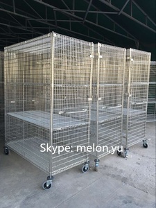Cage de sécurité Mobile en fil chromé, kit parfait pour ranger et transporter l'<span class=keywords><strong>alcool</strong></span> - Product Image 6
