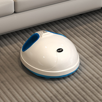 Elektrisches Shiatsu Fuß- und Wadenmassagegerät mit Rollen, Infrarot-Vibration, Luftkompression und Wärmetherapie
