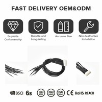 تجميع كابلات مخصصة ODM OEM من JST وMolex وDupont بخطوة MX1.25 و2 و3 و4 و5 و6 سنون أنثى للأجهزة المنزلية والإلكترونيات