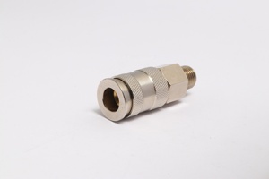 1/4 Body kuningan dilapisi nikel Eropa Universal Type Air <span class=keywords><strong>Quick</strong></span> <span class=keywords><strong>Coupler</strong></span> OEM untuk Air Tools Rectus Parker Series 25 35SCFM - Product Image 3