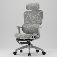 Accoudoirs réglables Chaise de bureau en maille à dossier haut rotative mobile moderne Chaise de bureau confortable de haute qualité