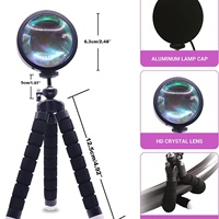 Nouvelle lampe de projection arc-en-ciel led lampe de coucher de soleil ins style lampe de projection de poulpe