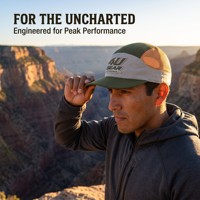 Gorra de Trekking Personalizada de 5 Paneles con Malla 4ugear, Transpirable, con Logotipo Reflectante, Unisex, Ajustable, para Deportes al Aire Libre, Senderismo, Hombre y Mujer