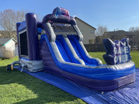 Combo de maison de rebond de joueur de niveau Offre Spéciale-humide/sec avec le château de saut de glissière pour le videur gonflable d'enfants