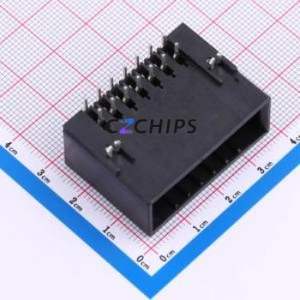 DL3810-14AW Automotive Connector Bent Lead Through Hole,P=3.81mm Connector Automotive Connector Socket 14P 3.81mm 2 - Product Image 1