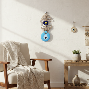 Décoration murale 16x6cm Evil Eye - Product Image 3