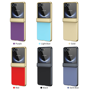 Coques de téléphone pour <span class=keywords><strong>Samsung</strong></span> <span class=keywords><strong>Galaxy</strong></span> <span class=keywords><strong>Z</strong></span> Flip 8 7 6 5 <span class=keywords><strong>4</strong></span>, antichoc, finition givrée mate, protection fine, coque rigide en plastique - Product Image 6