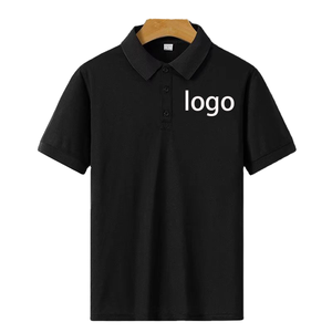 Polo regular con estampado de algodón 100% personalizado, ropa de calle, técnicas claras y oscuras, decoración de patrón sólido, polos de talla XL - Product Image 2