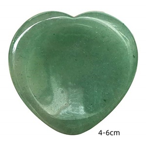 Cuenco de Corazón de Cristal Natural Pulido de Alta Calidad, Piedra Curativa de Jade Verde, Cuenco de Corazón de Aventurina Verde para Decoración del Hogar - Product Image 6