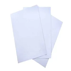 Tablero dúplex de respaldo de papel de 250gsm, 270gsm, 350gsm, papel laminado con reverso blanco, reverso gris, para caja de regalo de cartón