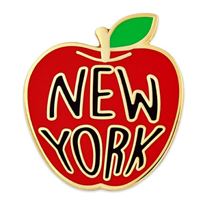 Pintado personalizado divertido logotipo de apple de <span class=keywords><strong>pin</strong></span> de solapa - Product Image 4