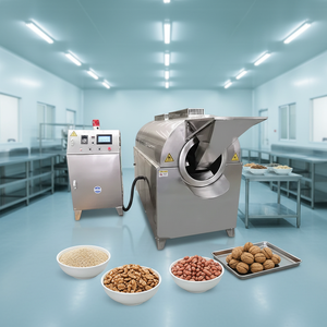 Electromagnetic Food Processor for Sesame Seeds Peanut-Fully Automatic <strong>Nut</strong> <strong>Processing</strong> <strong>Machine</strong> 35KW Power Food Grade Stainless - Product Image 1