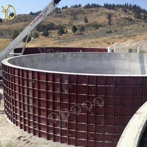 Coffrage circulaire en acier DTY Q235 Zhong Ren Tianjin pour la construction de piscines et de réservoirs de boues, épaisseur 3-6 mm, livraison rapide - Product Image 5