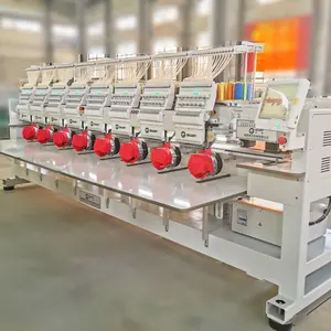 Galaxy 8 đầu 9/12/15 kim logo đồng phục máy thêu mũ công nghiệp - Product Image 1