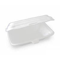 BOÎTE EN MOUSSE - Biodégradable Écologique Jetable Boîte à Aliments en Polystyrène Jetable à Emporter