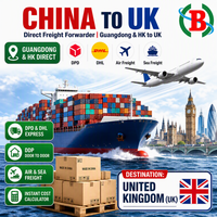 Expédition internationale Chine Guangdong Hong Kong vers le Royaume-Uni UK DPD DHL Calculateur de coût de fret logistique transitaire Alibaba
