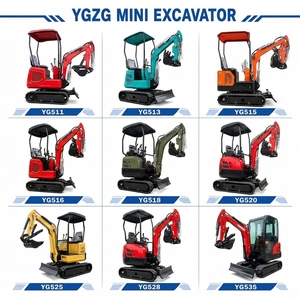 Miniexcavadora Económica Ygzg <span class=keywords><strong>de</strong></span> un Solo Cilindro, Diésel, Flexible, <span class=keywords><strong>para</strong></span> Espacios Estrechos, Demolición, Trabajo en Interiores, Alcantarillado - Product Image 5