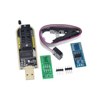 Programmeur CH341B + Clip de test SOP8, Câble de test BIOS SOP8/16, Câble de test CI, Brûleur de puces, Kits de douilles de test, Nouveau Chuangliansheng