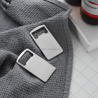 Ouvre-bouteille en acier inoxydable avec logo personnalisé et créatif en métal OEM/ODM pour boissons non alcoolisées et bières LB2742