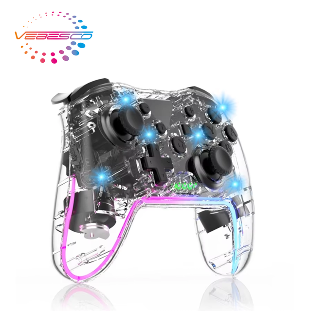 Wireless Game Controller for Switch PC Android & IOS-Dual Vibration & Six-Axis Motion Sensing Mobile Gaming Smart Controller